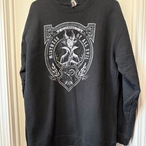 Disney Black Maleficent Sweatshirt